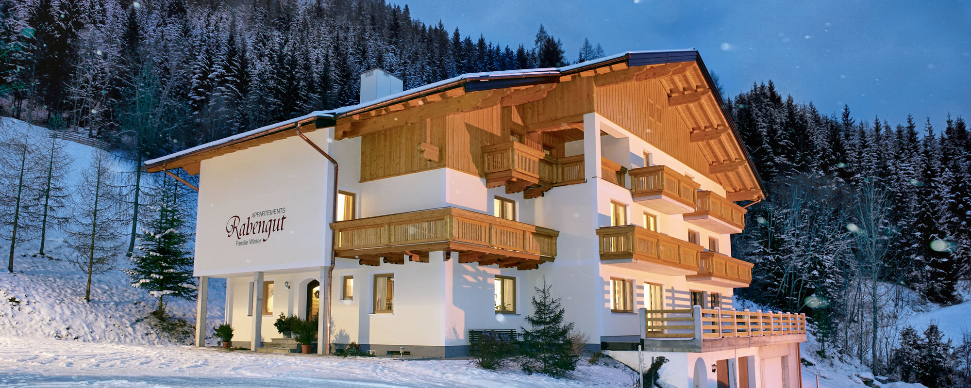 Winterurlaub in den Appartements Rabengut in Flachauwinkl, Ski amadé